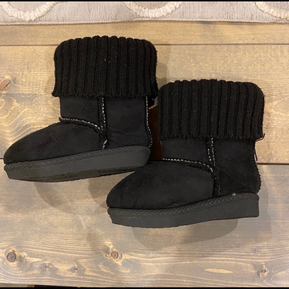 Black Toddler Boots